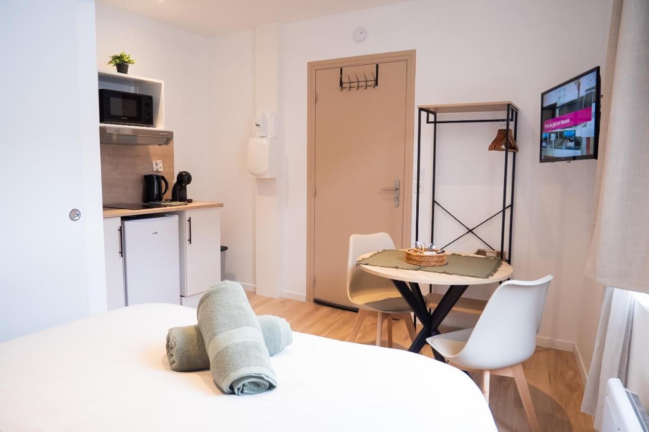 Studio Ensoleille 2Pers Wifi Saint-Quentin  Bagian luar foto