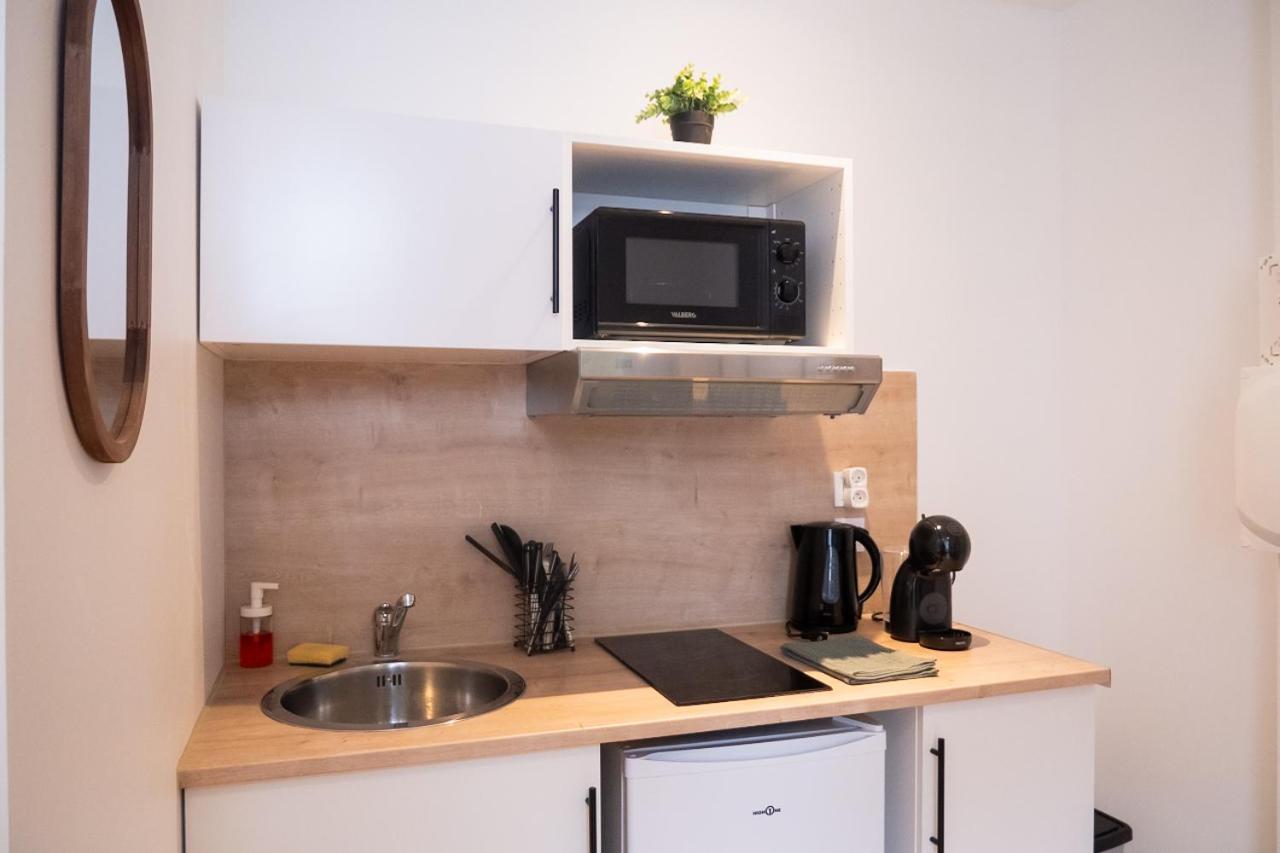 Studio Ensoleille 2Pers Wifi Saint-Quentin  Bagian luar foto